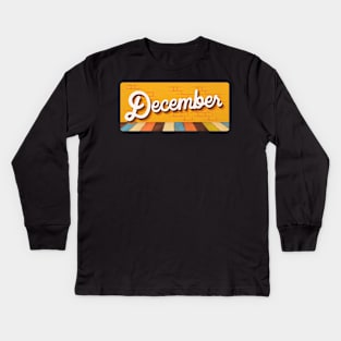 December Kids Long Sleeve T-Shirt